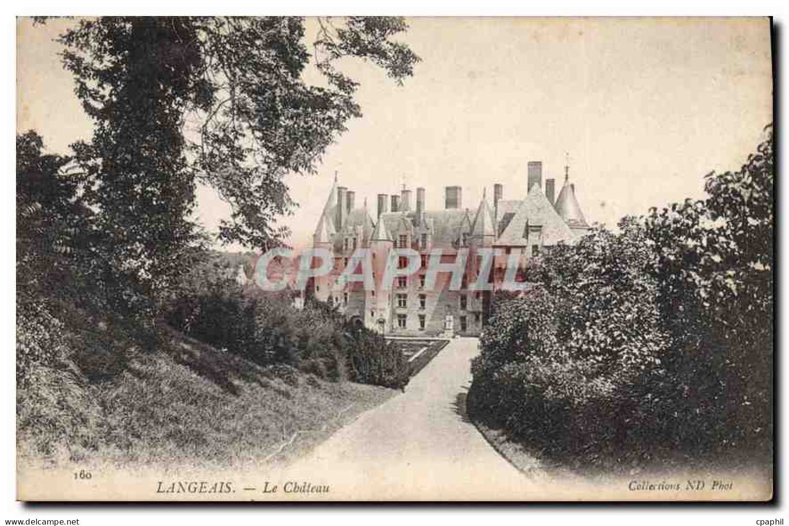 CPA Langeais Le Chateau