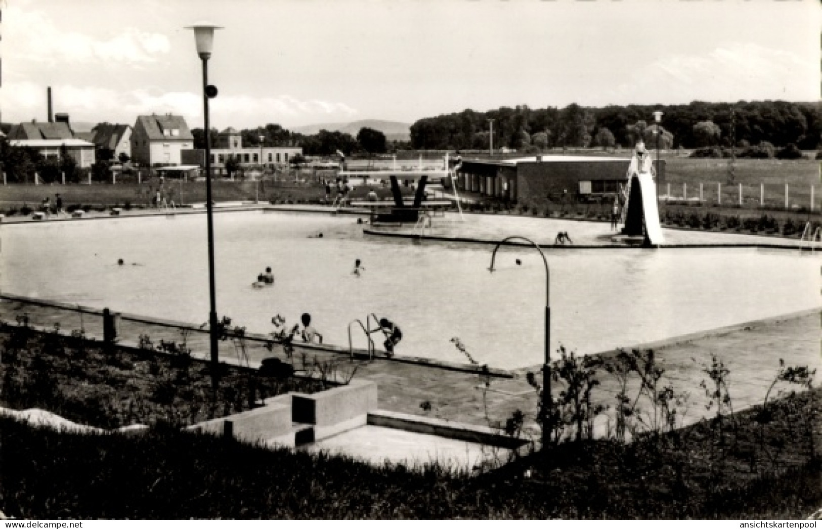 CPA Langenselbold in Hessen, Schwimmbad