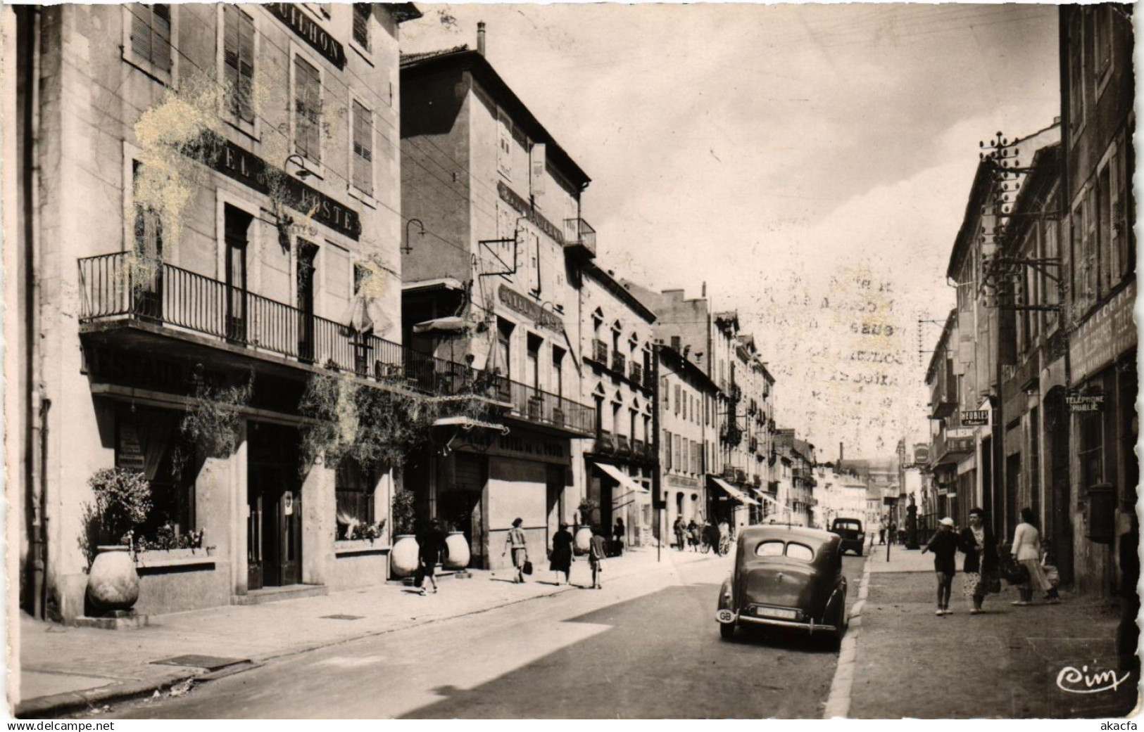 CPA LANGOGNE - Avenue Foch (638285)
