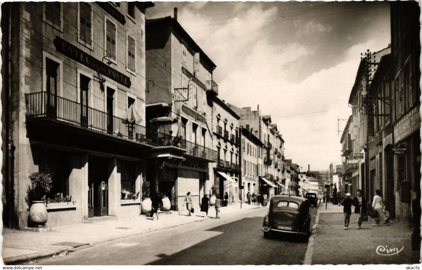 CPA LANGOGNE - Avenue Foch (638286)