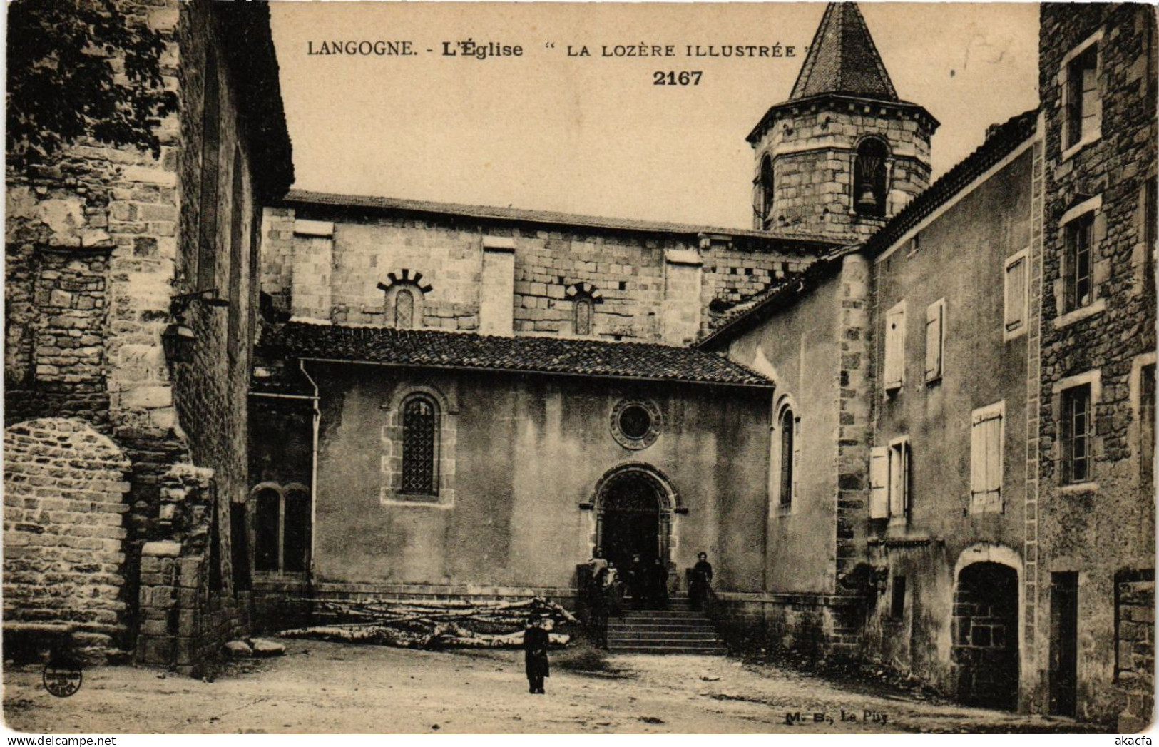 CPA LANGOGNE - Église (638266)