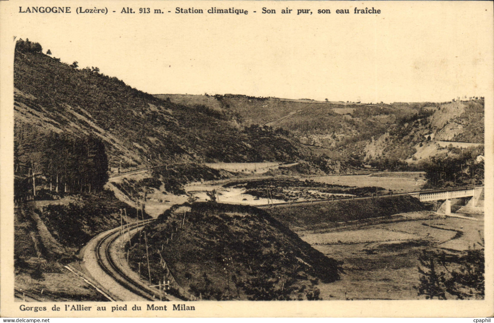 CPA Langogne Station Climatique