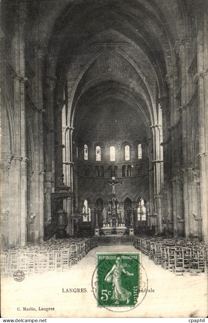 CPA Langres Cathedrale