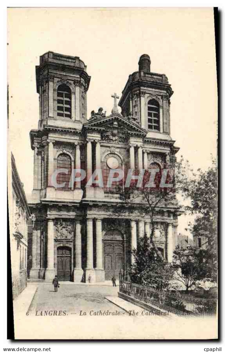 CPA Langres La Cathedrale