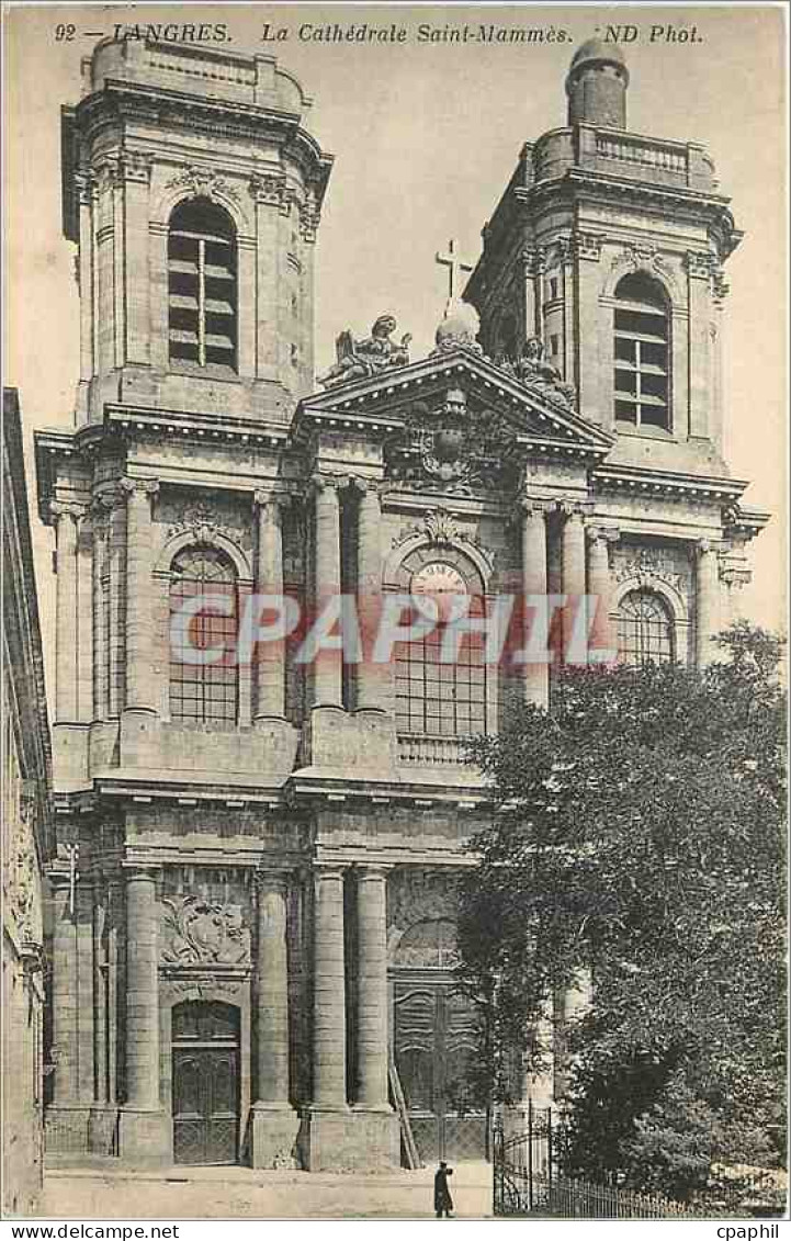 CPA Langres La Cathedrale Saint Mammes