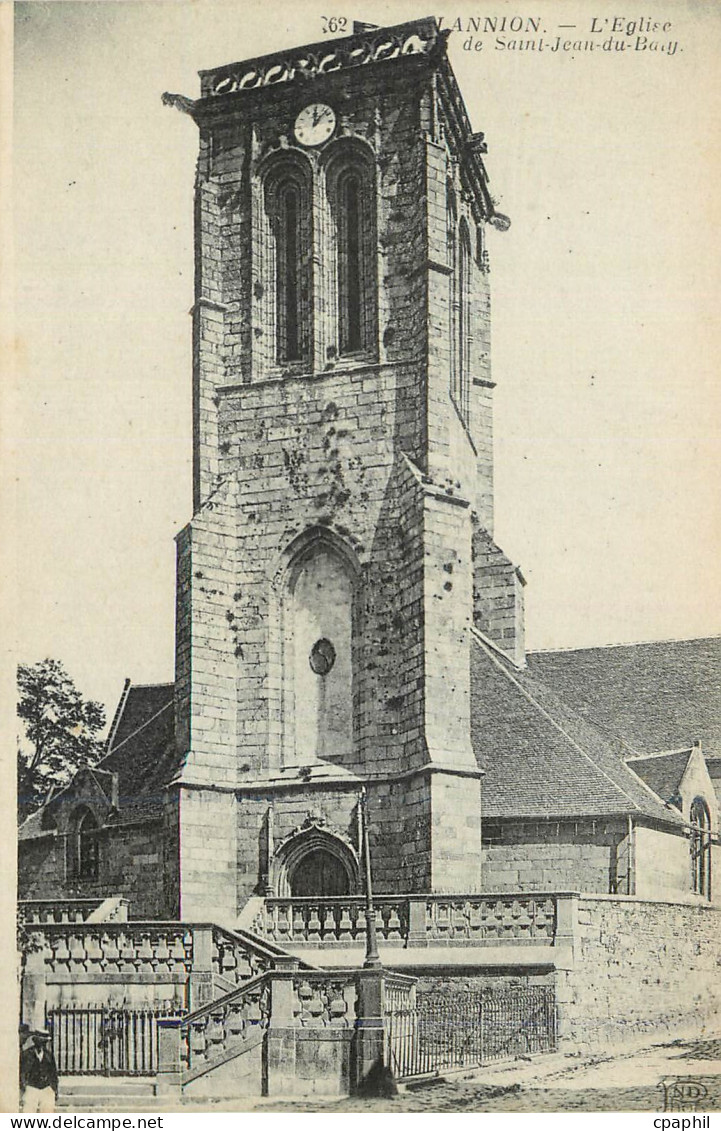 CPA Lannion L'Eglise de Saint Jean