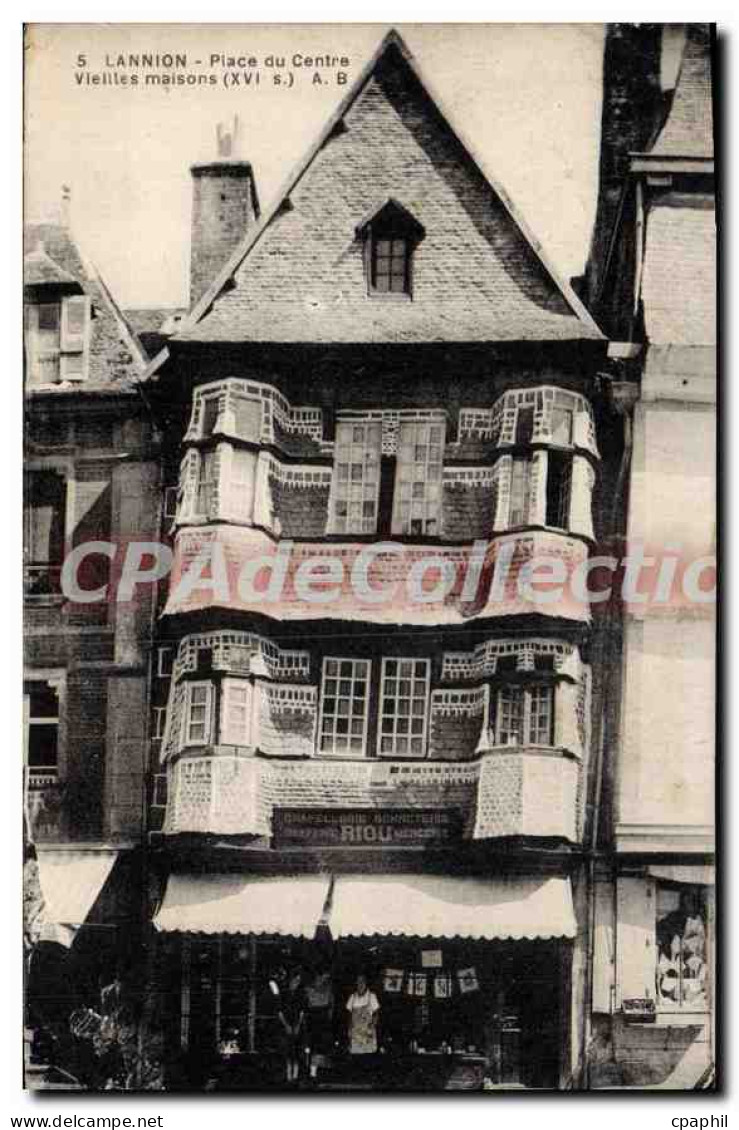 CPA LANNION place du centre