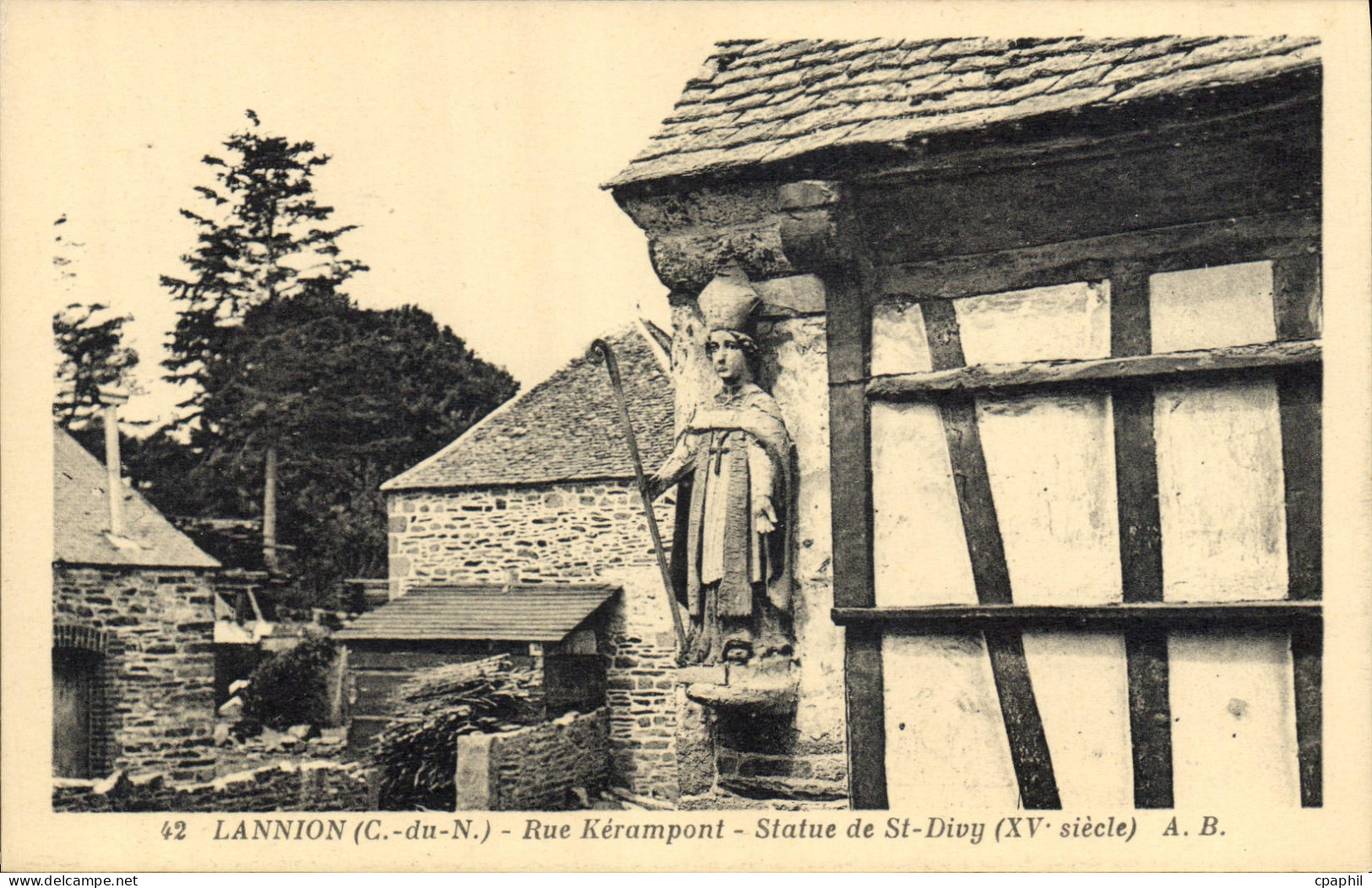 CPA LANNION rue Kérampont
