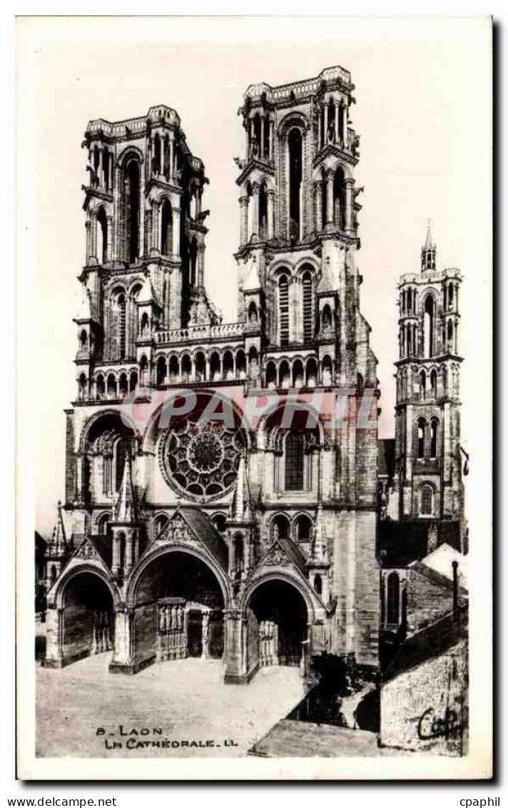 CPA Laon Le Cathedrale