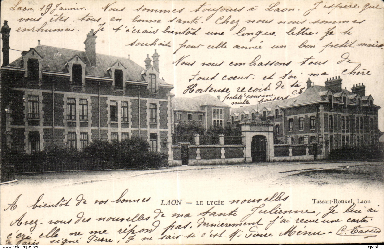 CPA Laon Le Lycee