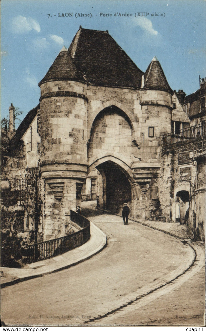 CPA Laon Porte d'Ardon