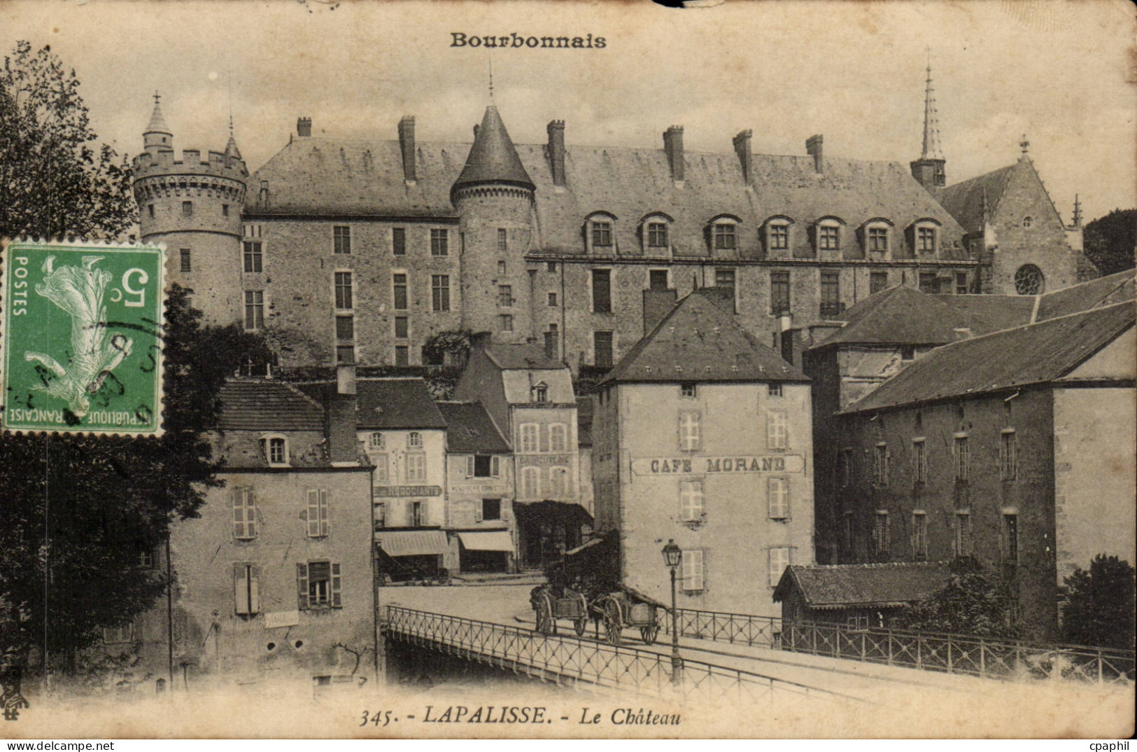 CPA Lapalisse le chateau