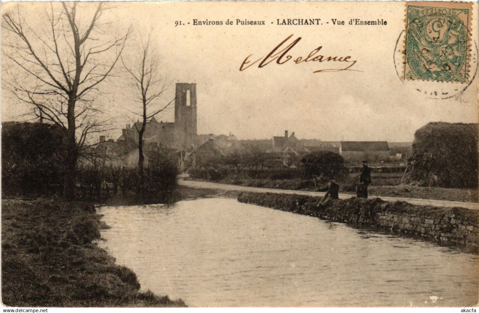 CPA LARCHANT Vue d'Ensemble (1299476)