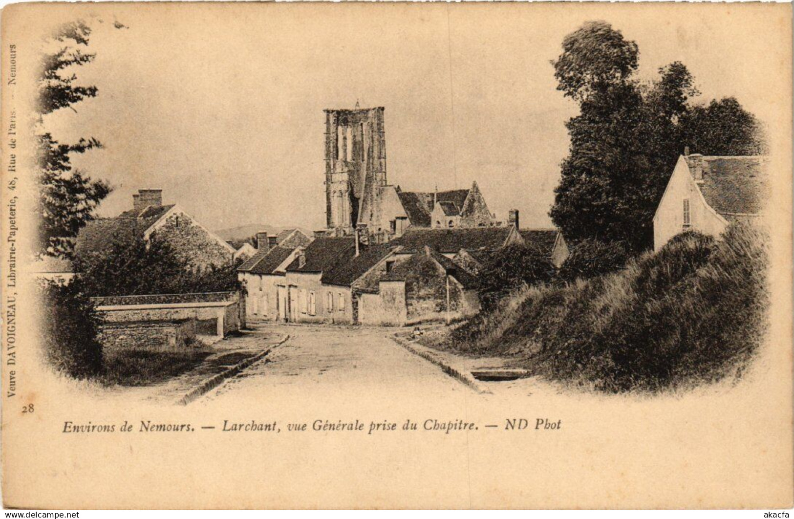 CPA LARCHANT Vue Generale (1329765)