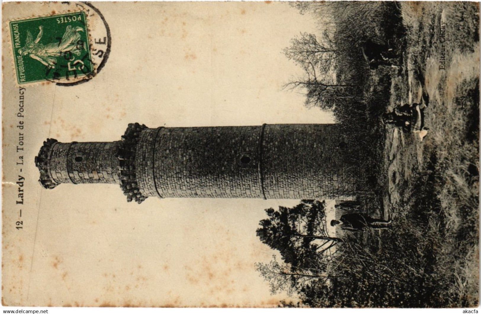 CPA Lardy La Tour de Pocancy FRANCE (1371002)
