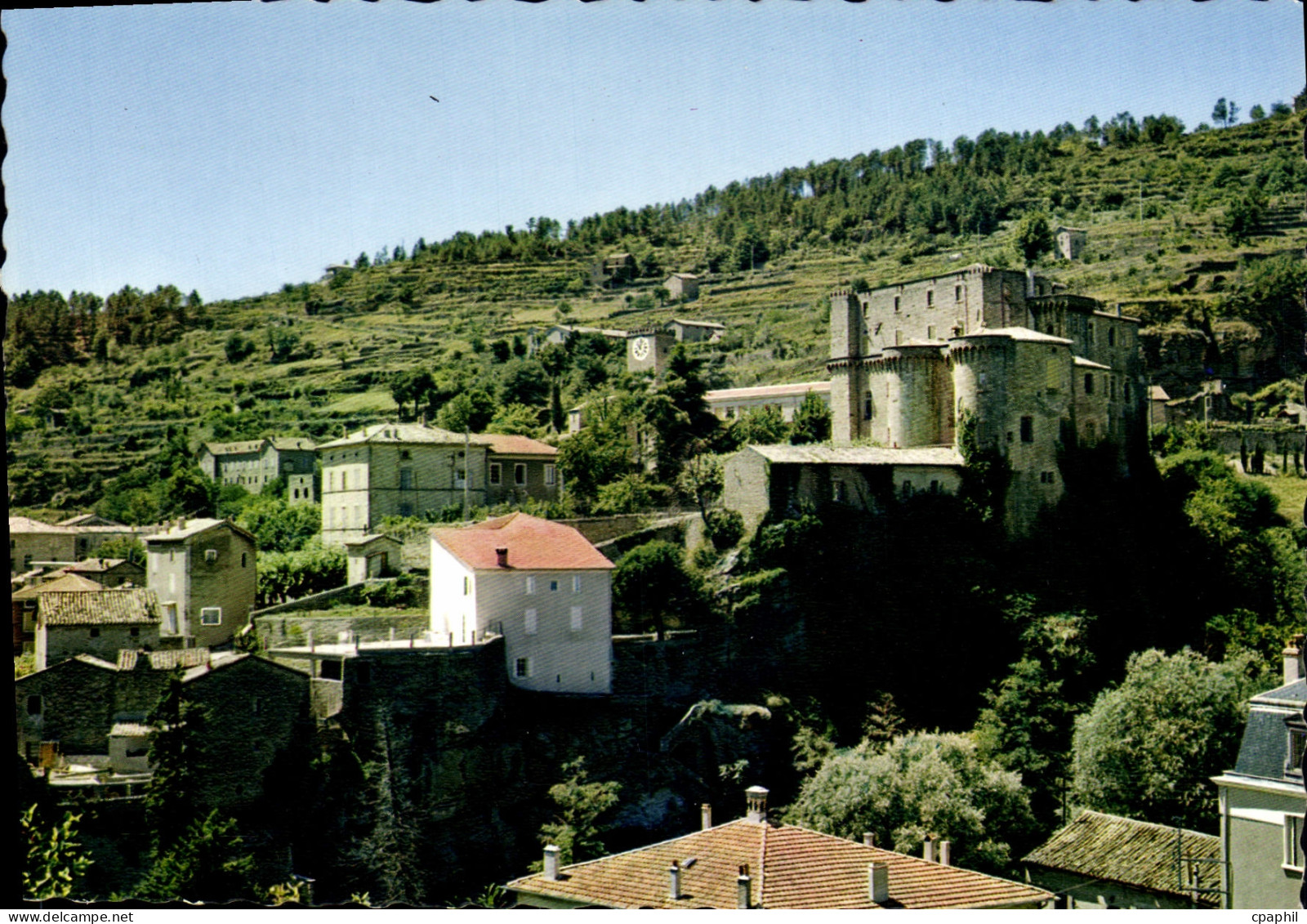 CPA Largentiere Ardeche Le Chateau