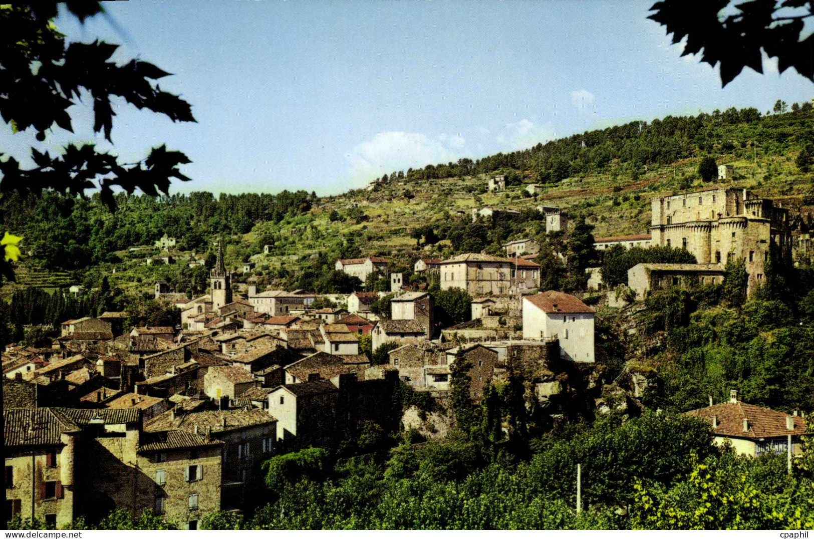 CPA Largentiere Ardeche Vue generale
