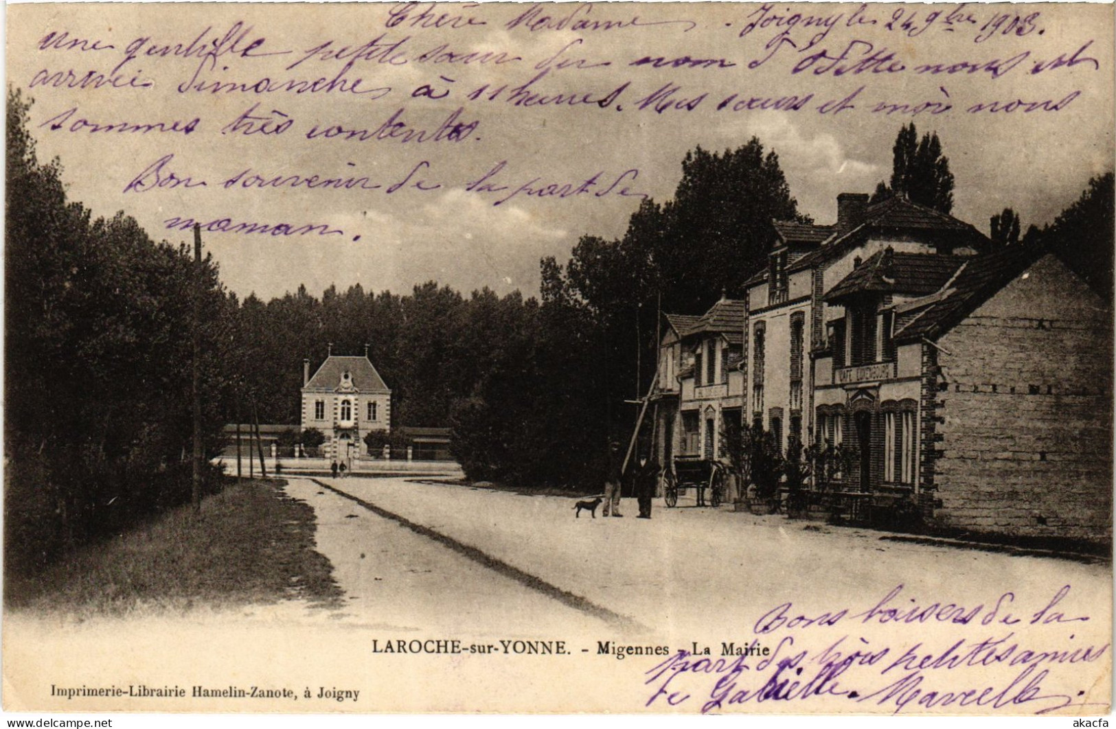 CPA Laroche Migennes la Mairie (1478754)