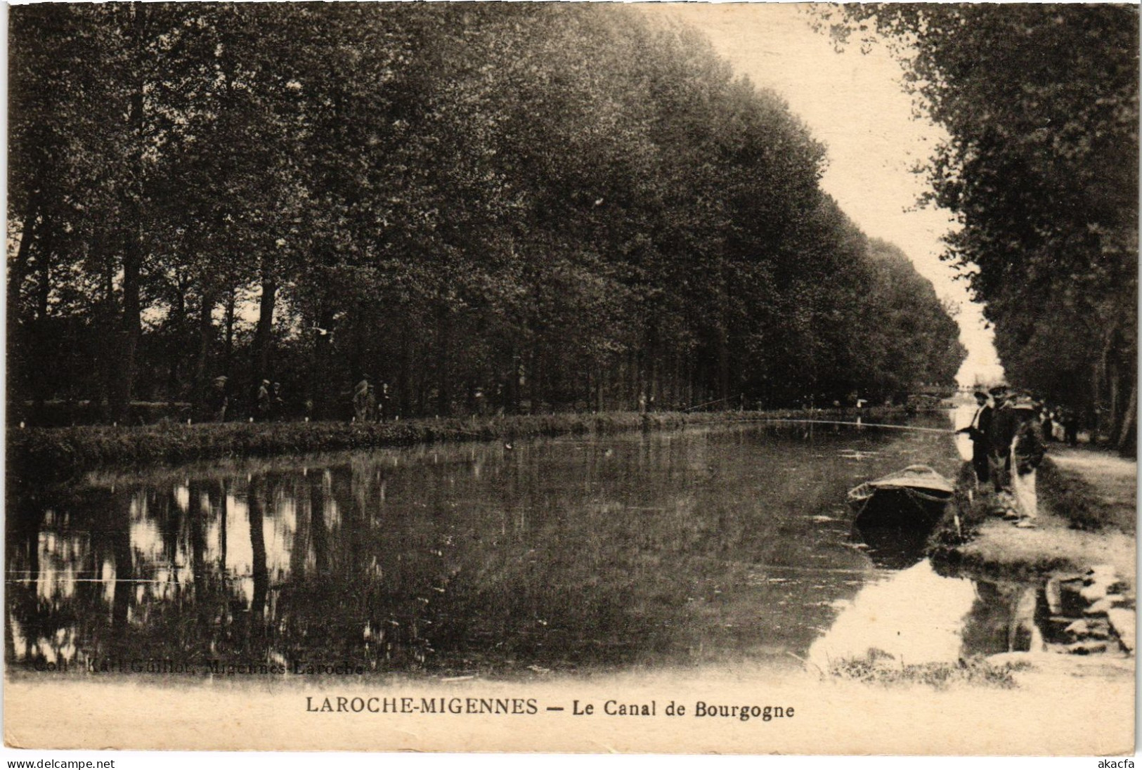 CPA Laroche-Migennes Le Canal de bourgogne (1184230)
