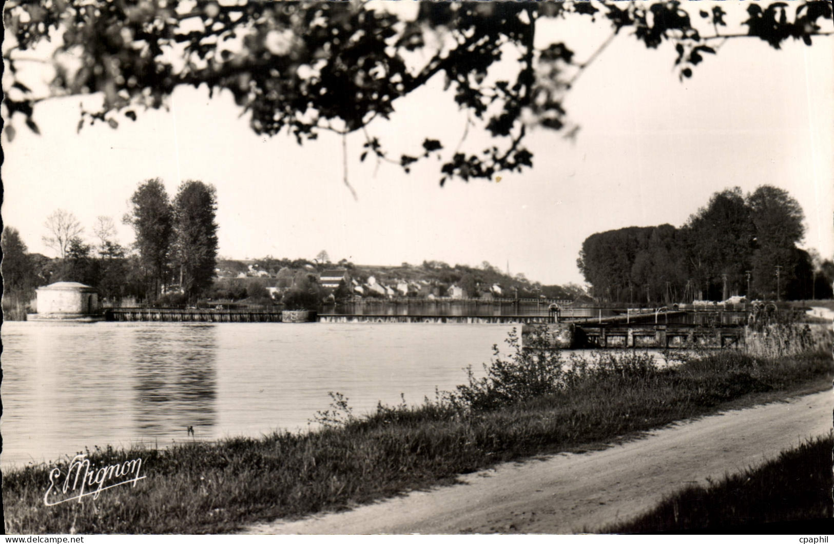 CPA Laroche St Cydroine (Yonne) Les bords de l'Yonne