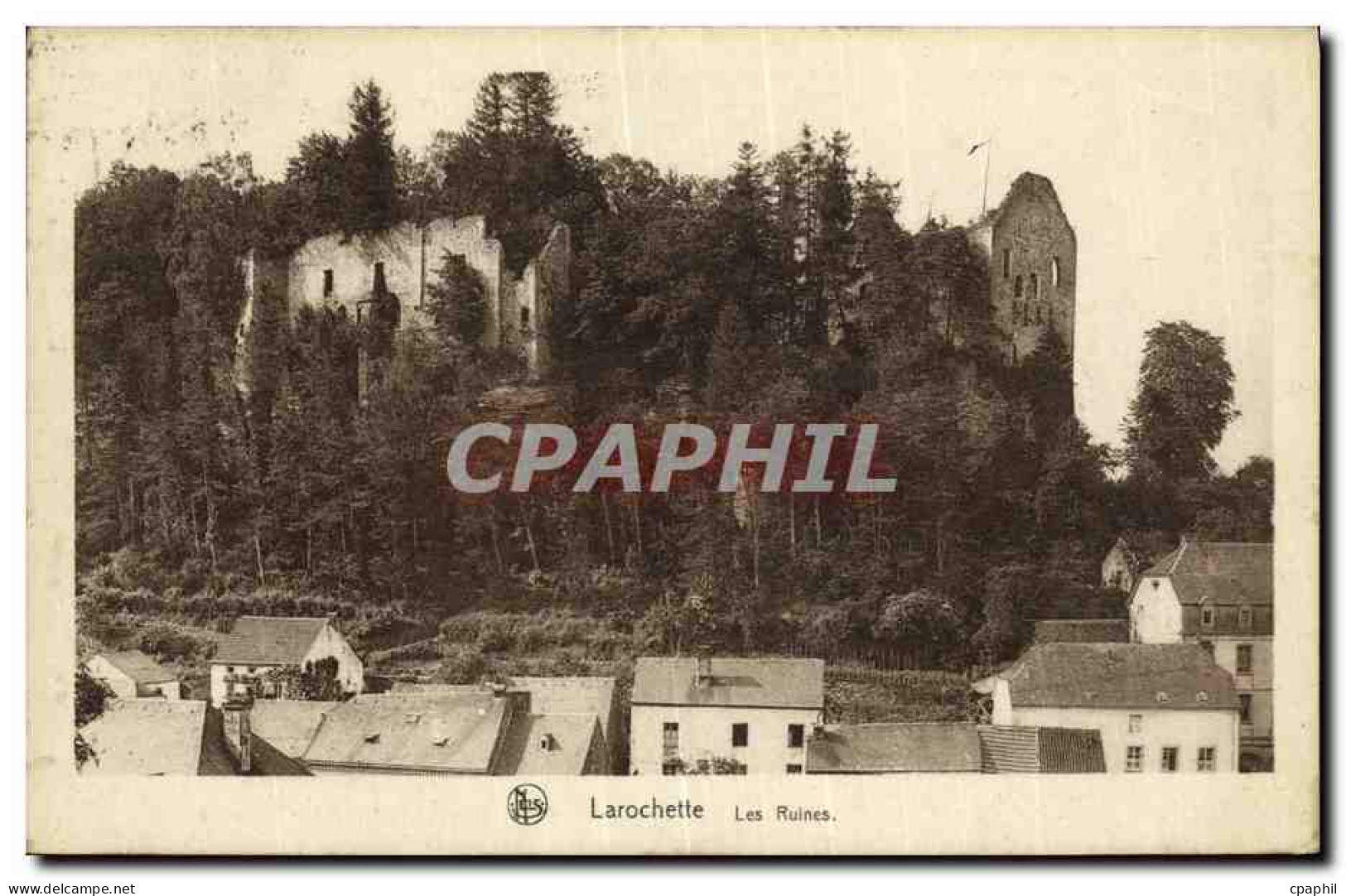 CPA Larochette Les Ruines