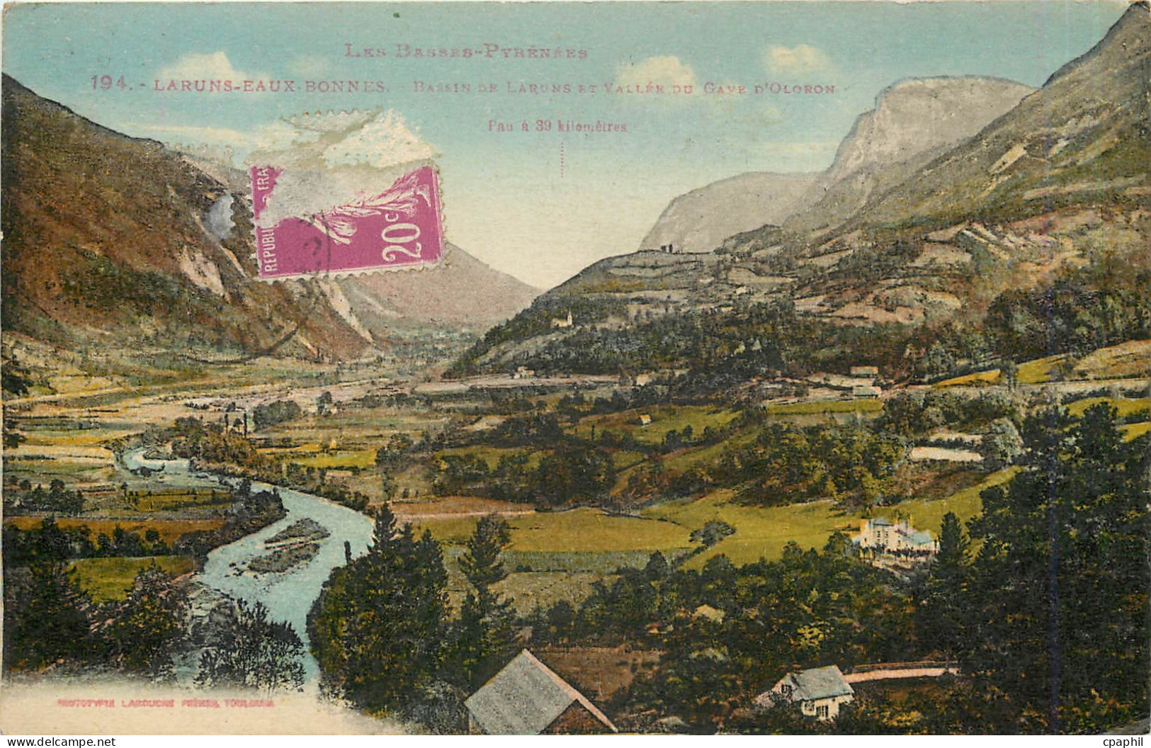 CPA Laruns Eaux Bonnes