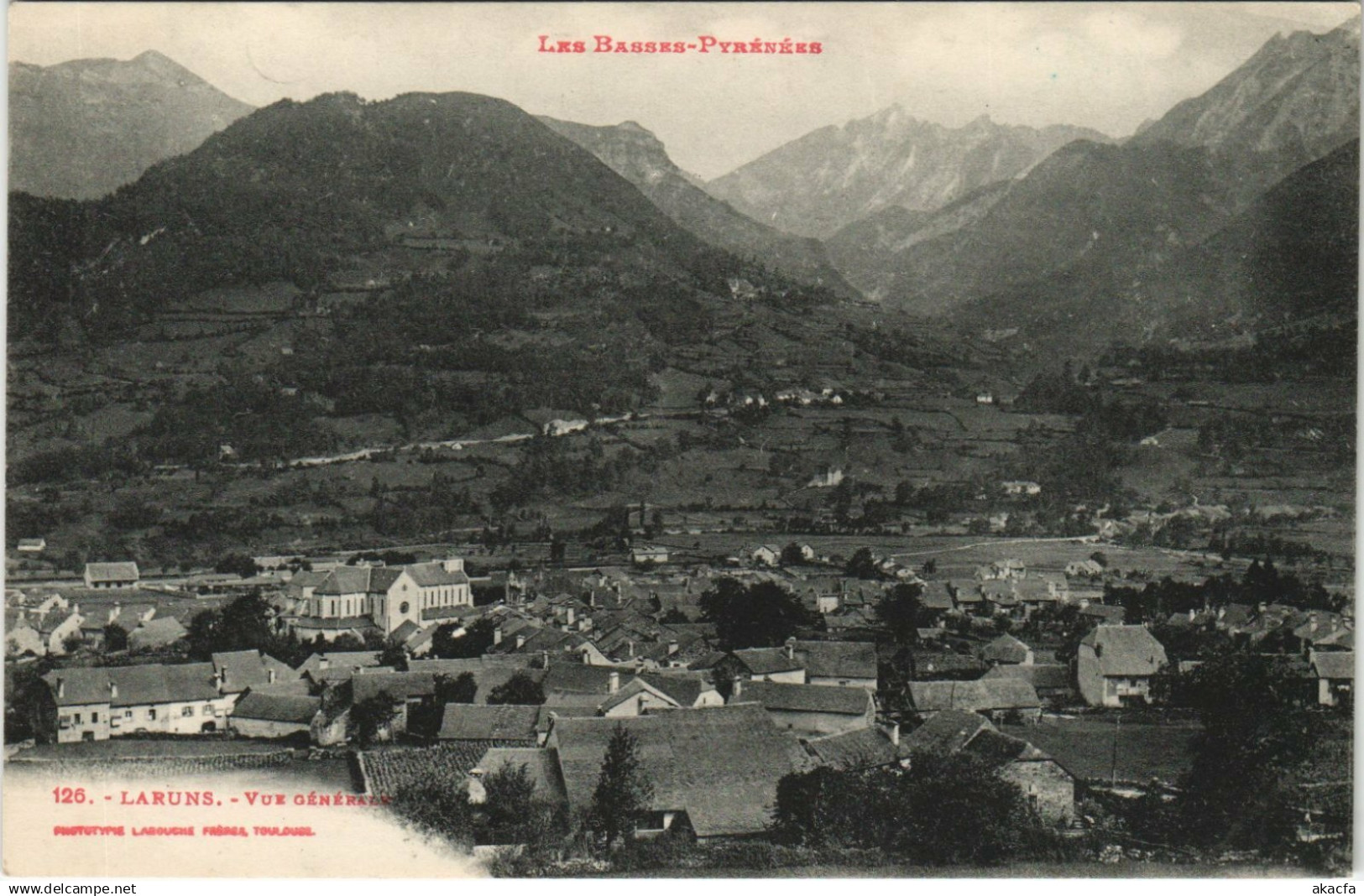 CPA LARUNS Vue Generale (1142388)