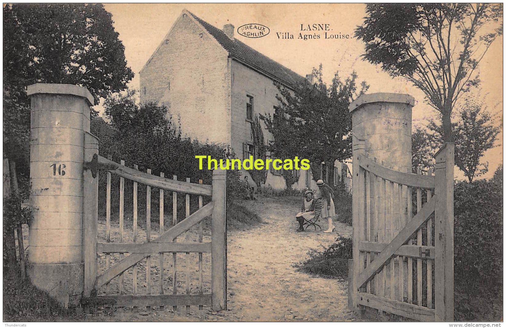 CPA  LASNE  VILLA AGNES LOUISE