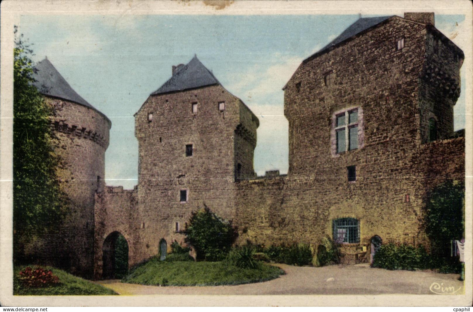 CPA Lassay Mayenne Chateau de Lassay