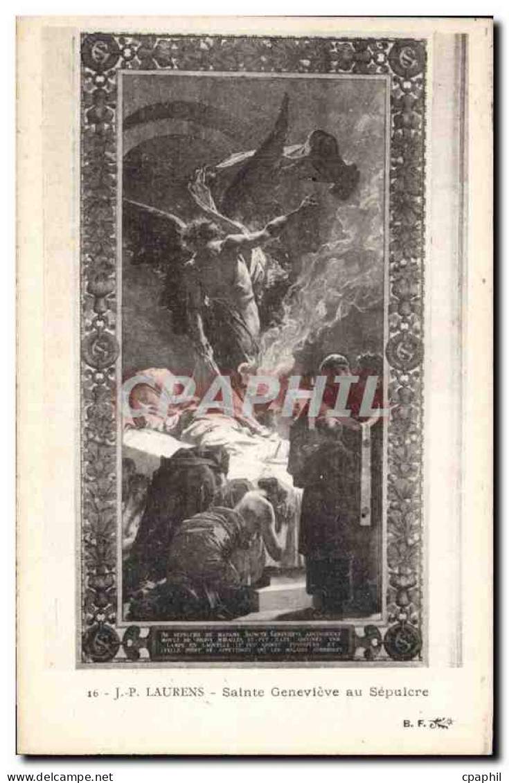 CPA Laurens Sainte Genevieve au Sepulcre