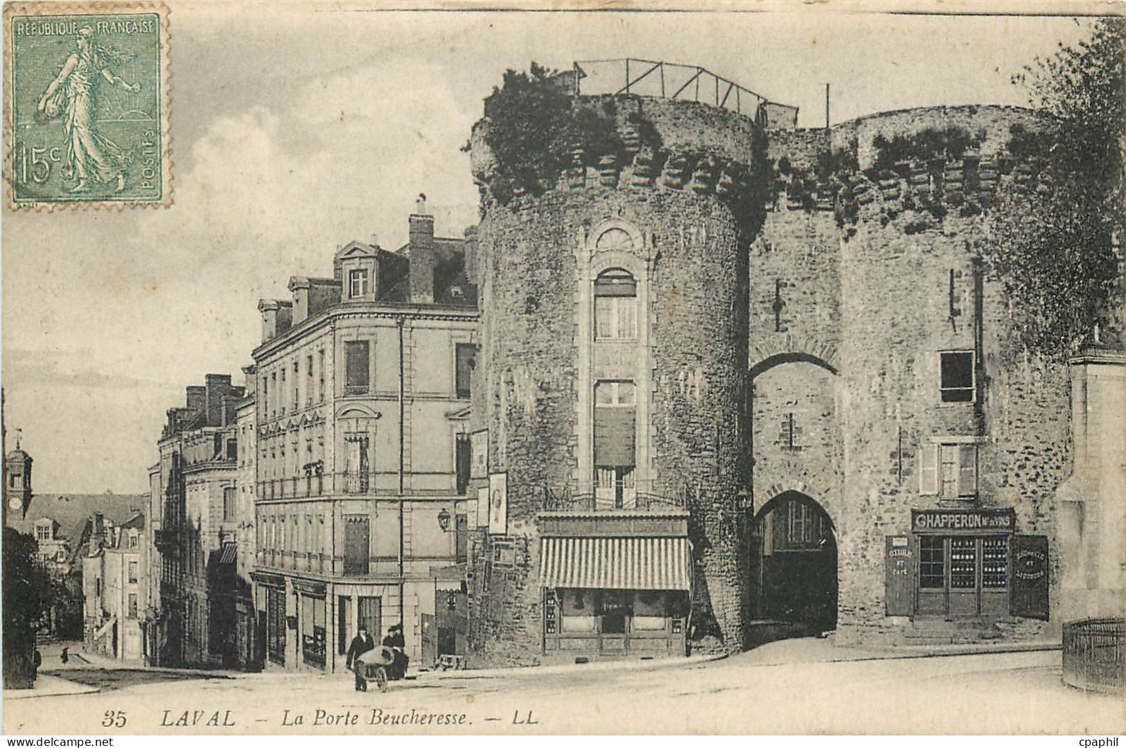 CPA Laval La Porte Beucheresse