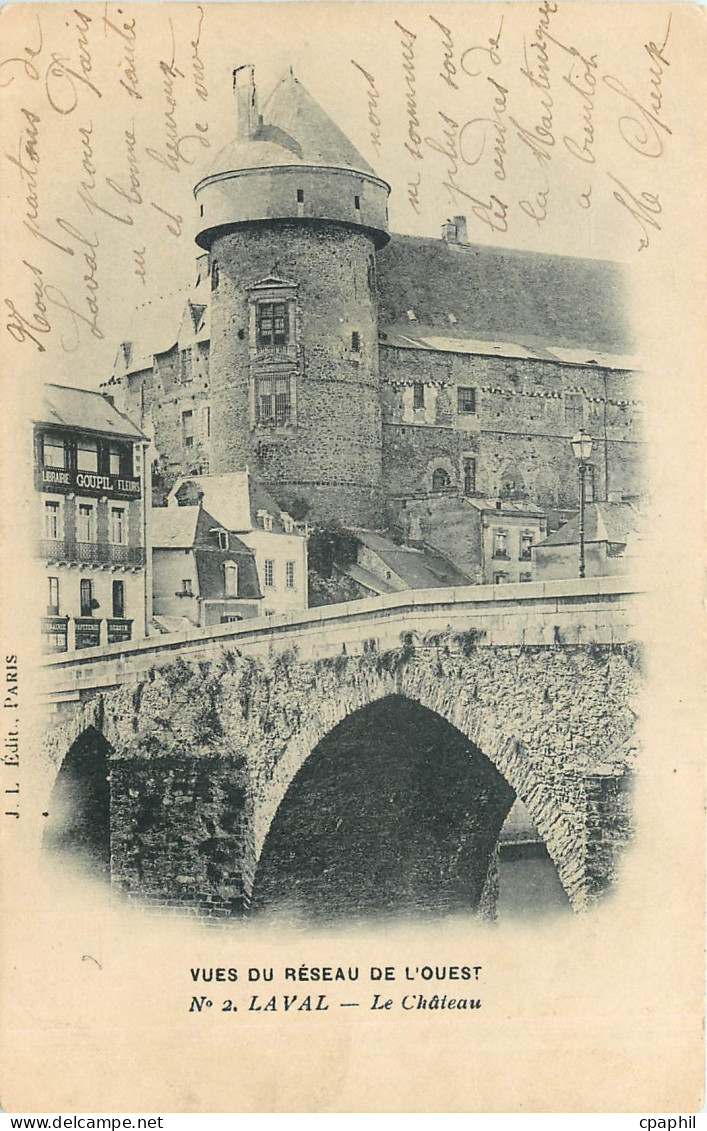 CPA Laval Le Chateau