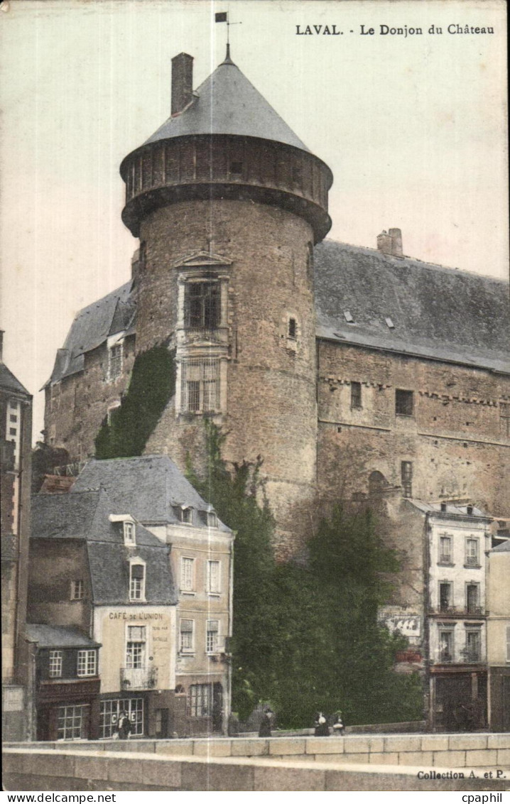 CPA Laval le donjon Chateau