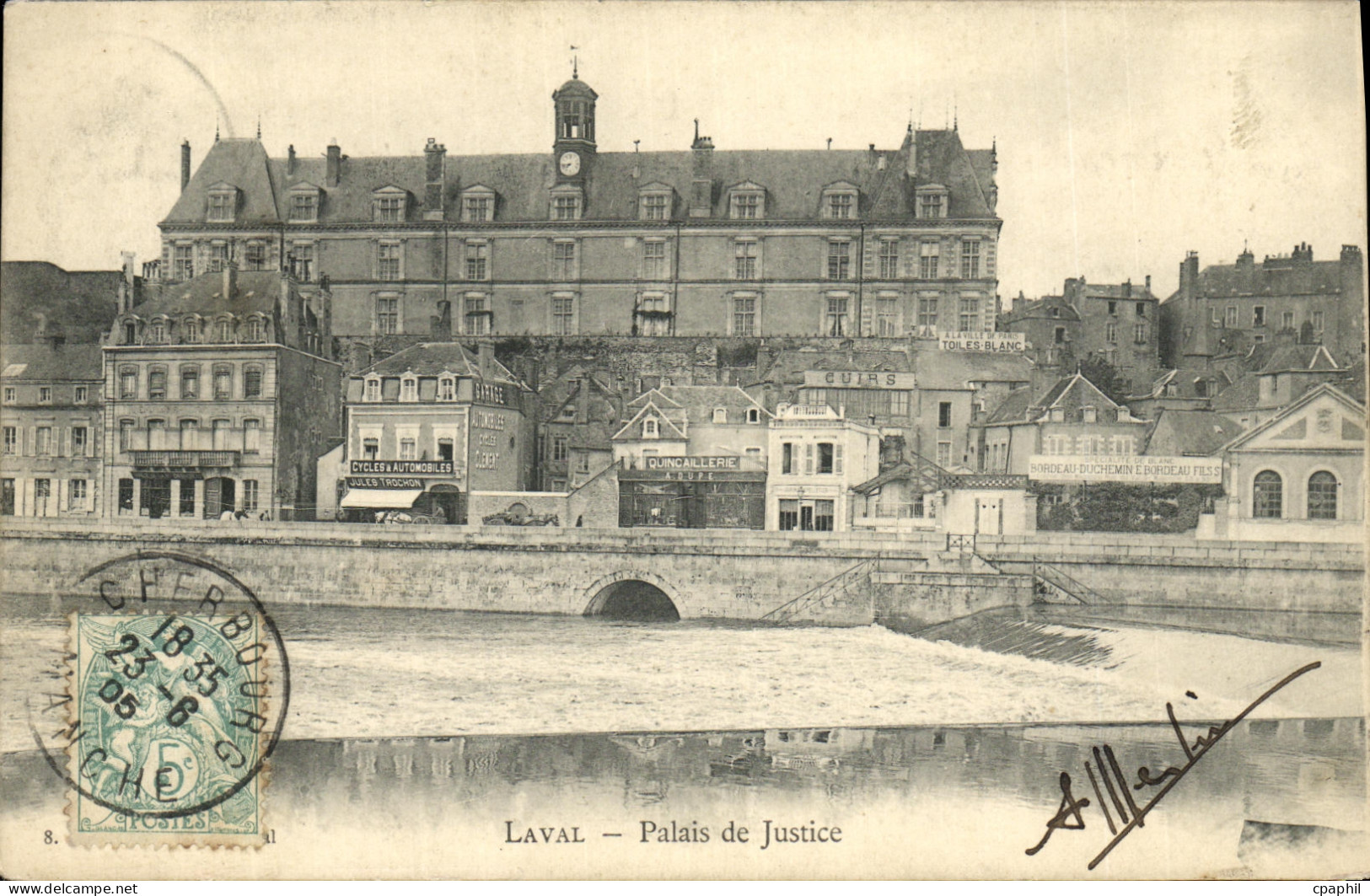 CPA Laval Palais de Justice