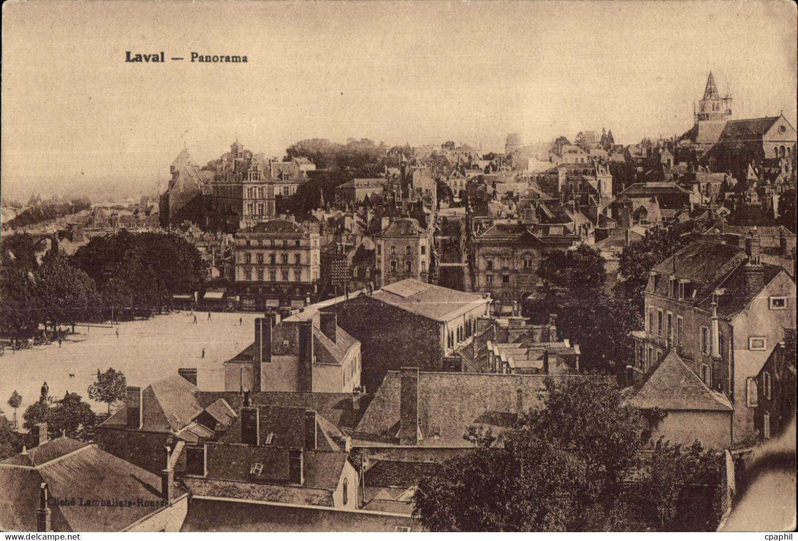 CPA Laval panorama