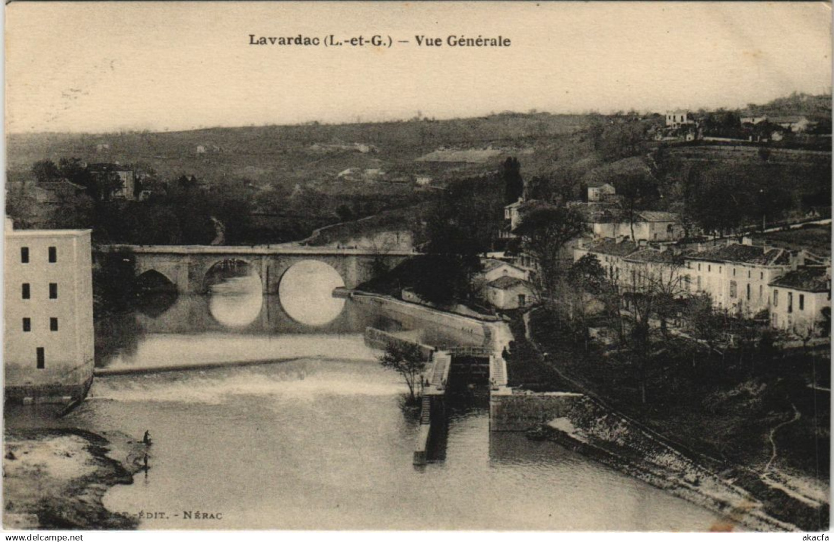 CPA Lavardac Vue Generale FRANCE (1171743)