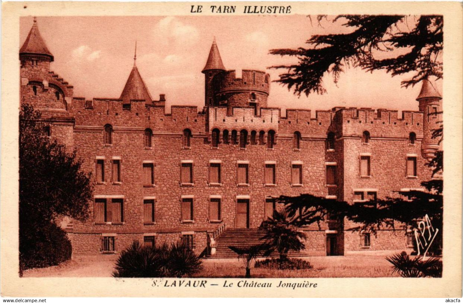 CPA LAVAUR Le Chateau Jonquiere (615025)
