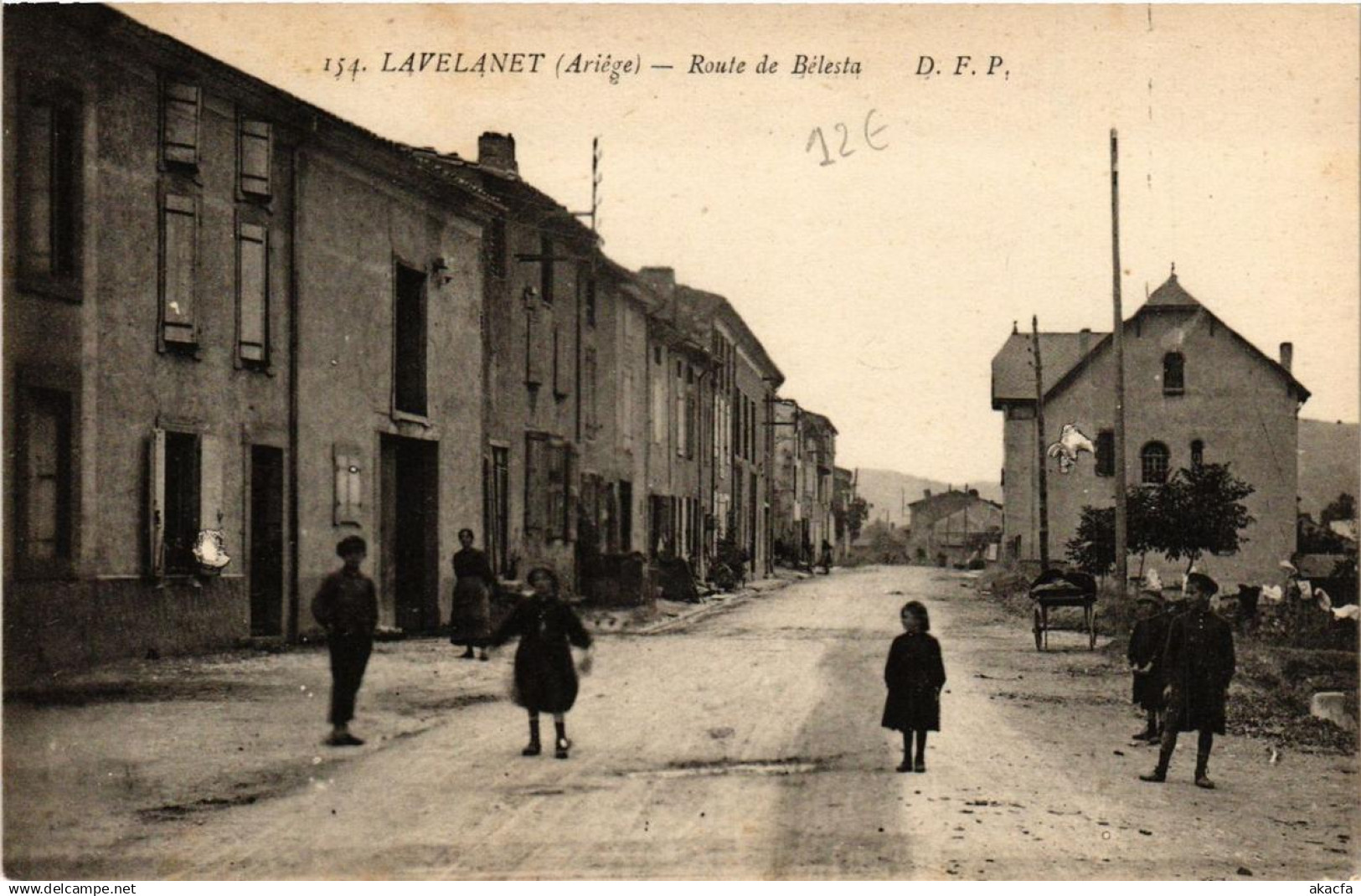 CPA LAVELANET Route de Belesta (646970)