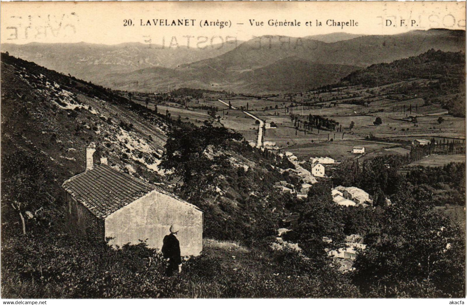 CPA LAVELANET Vue générale Ariege (101556)