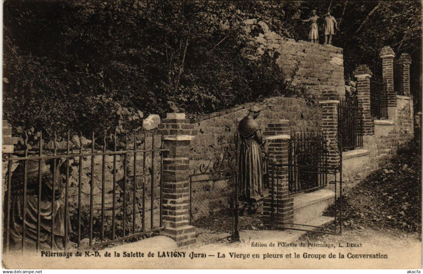 CPA LAVIGNY Pélérinage de N.-D. De la Salette La Vierge en pleurs (446659)