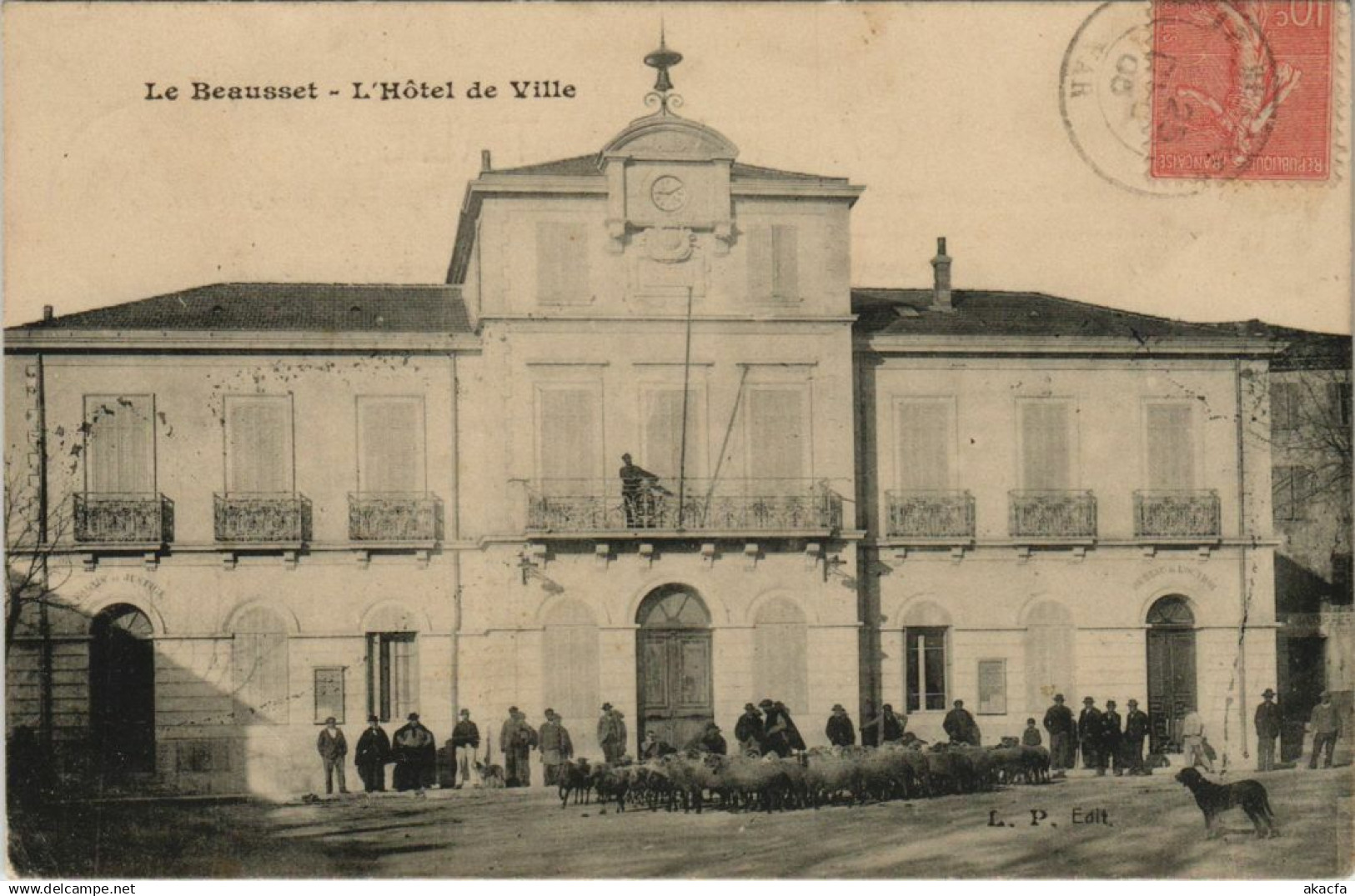 CPA LE BEAUSSET L'Hotel de Ville (1111506)