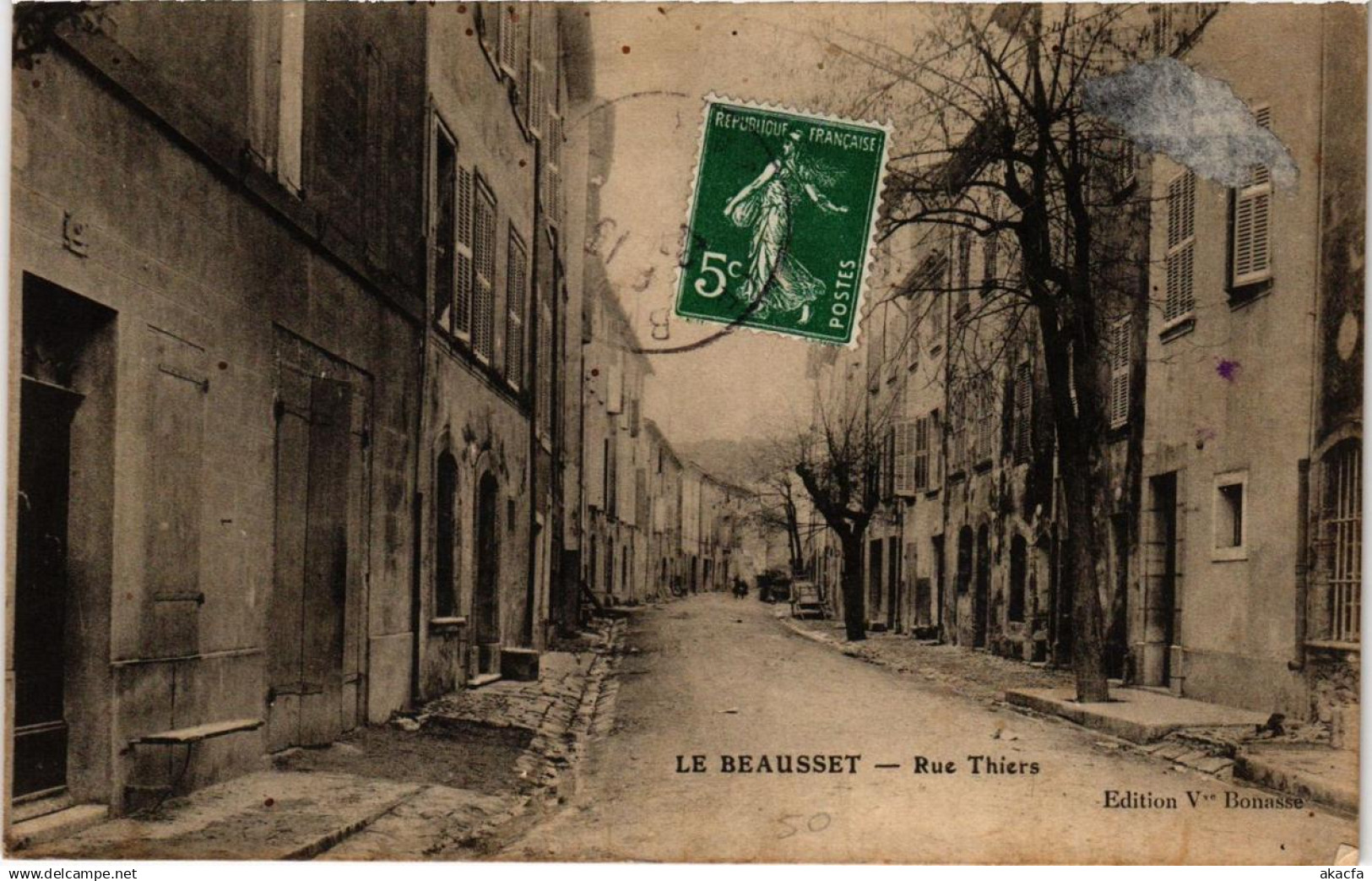 CPA Le BEAUSSET Rue Thiers (614234)