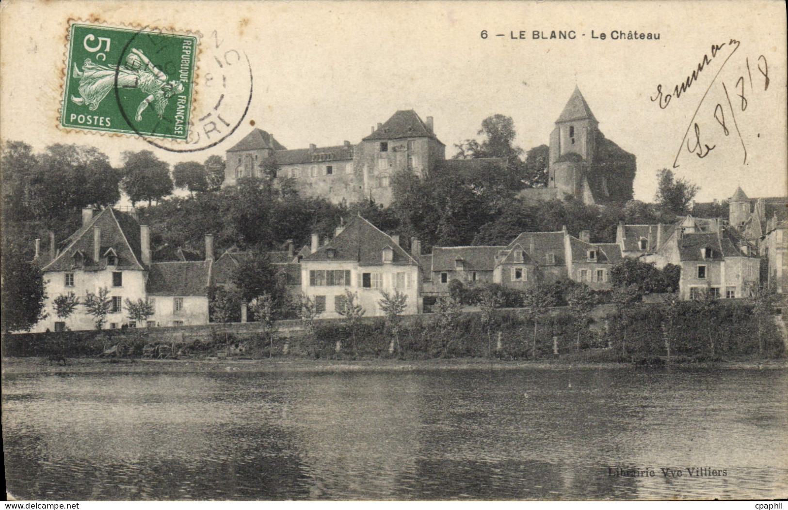CPA Le Blanc Le Chateau