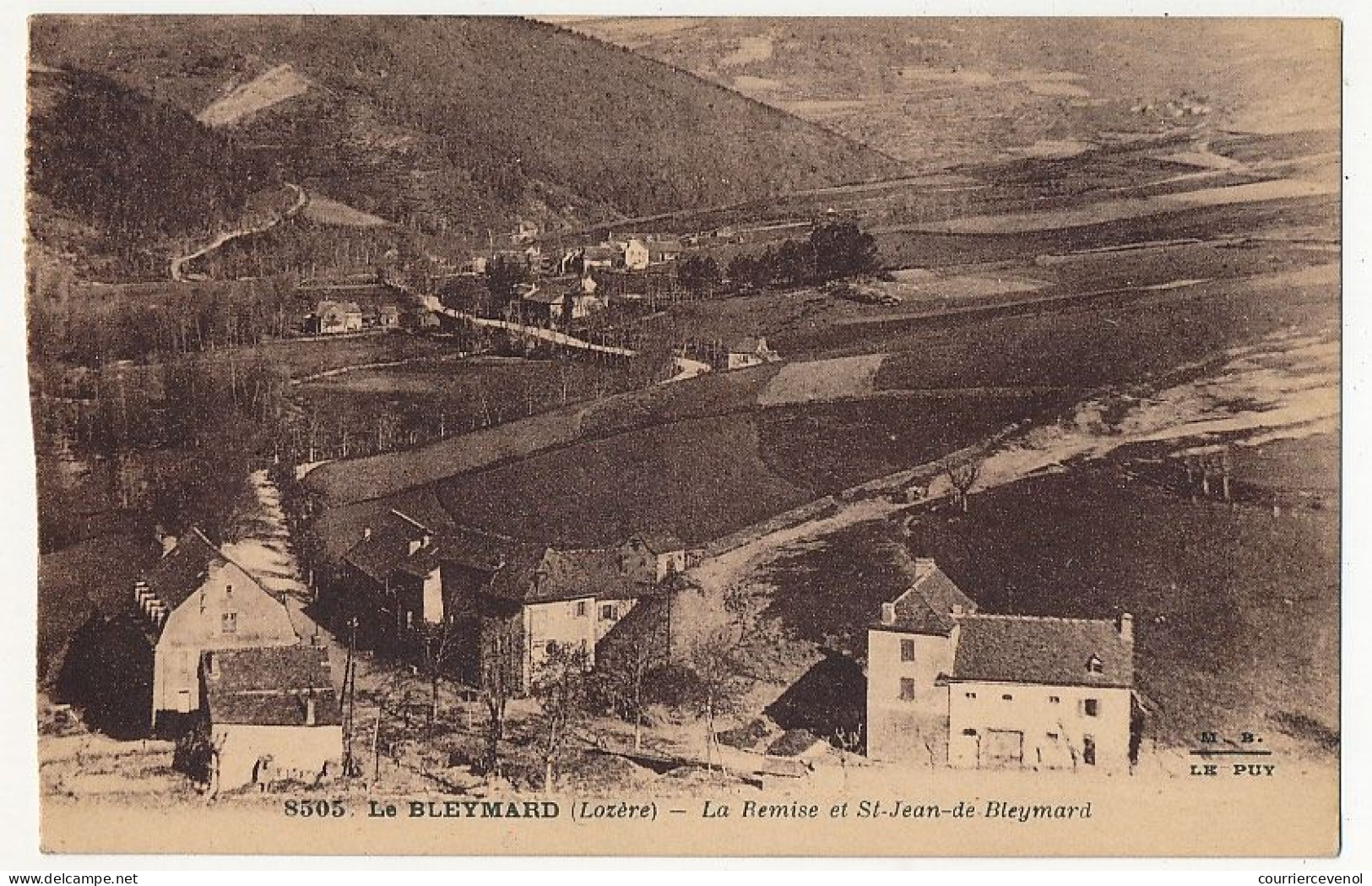 CPA - LE BLEYMARD (Lozère) - La Remise et St-Jean-de-Bleymard