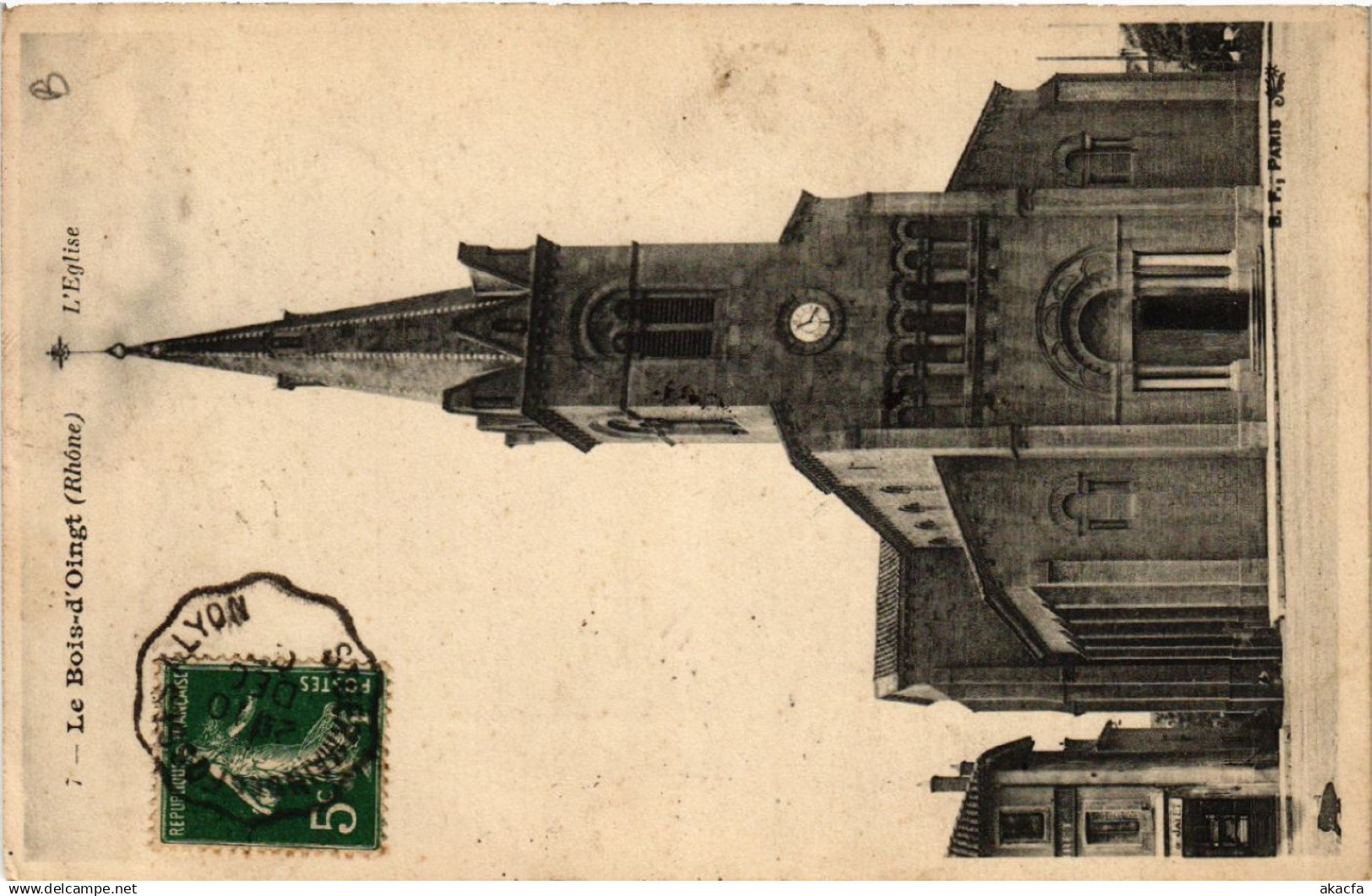 CPA Le BOIS d'OINGT L'Église (444155)