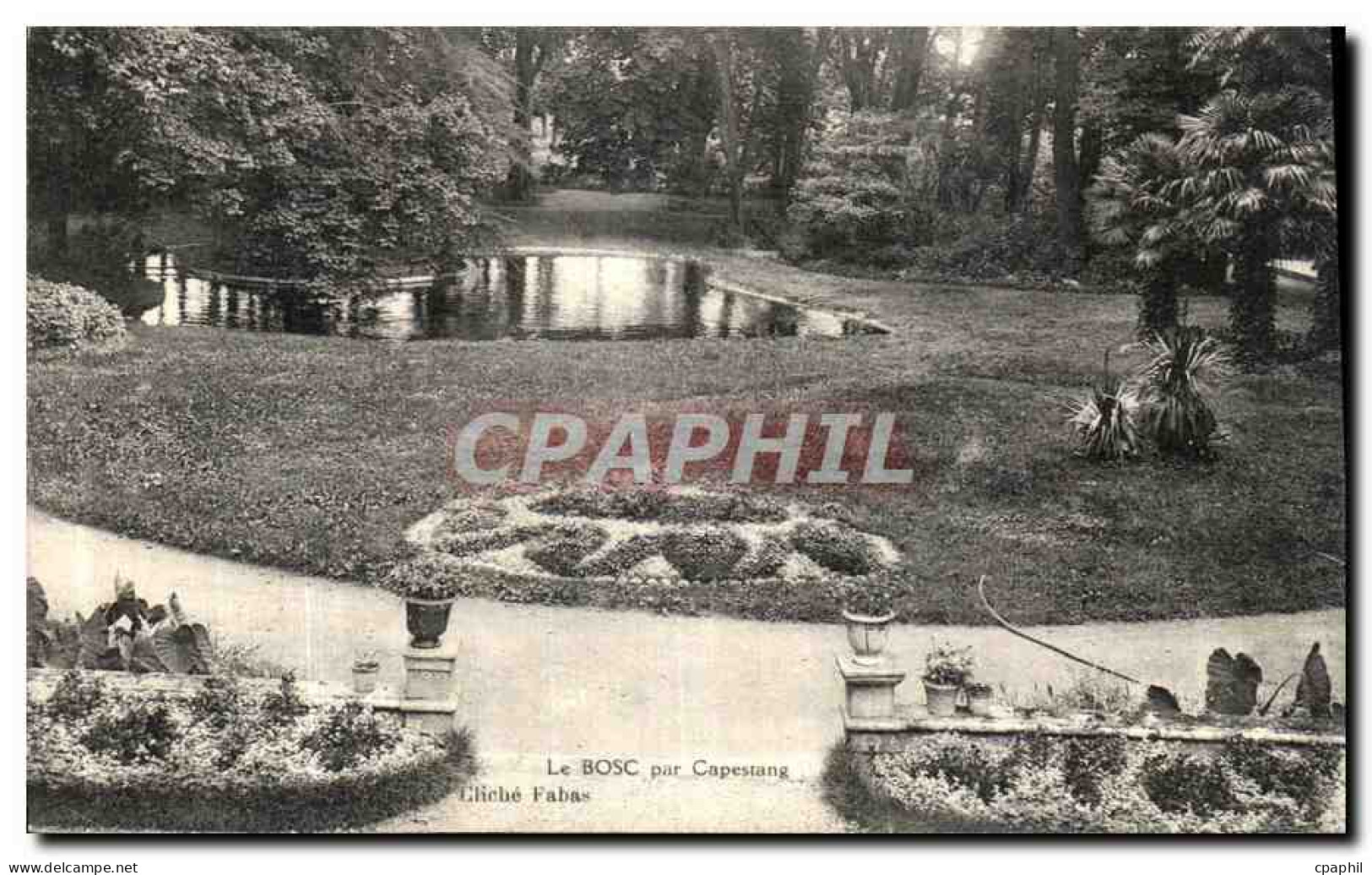 CPA Le Bosc Par Capestang