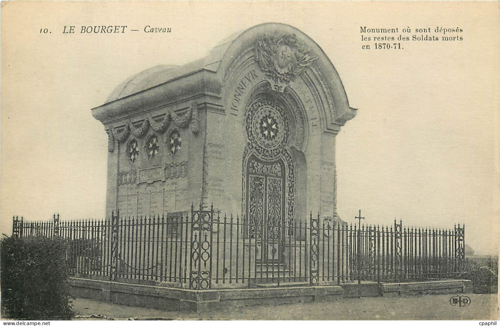 CPA Le Bourget Caveau