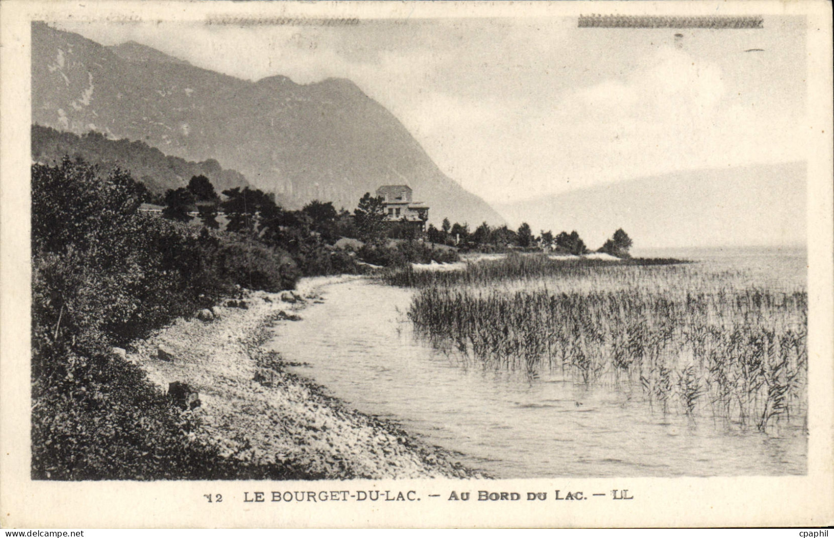 CPA Le Bourget Du Lac Au Bord Du Lac