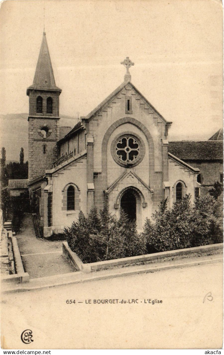 CPA Le BOURGET-du-LAC - L'Église (651700)