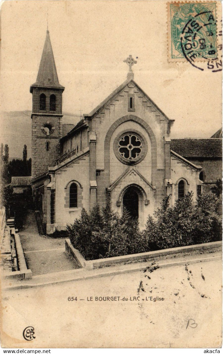CPA Le BOURGET-du-LAC - L'Église (651701)